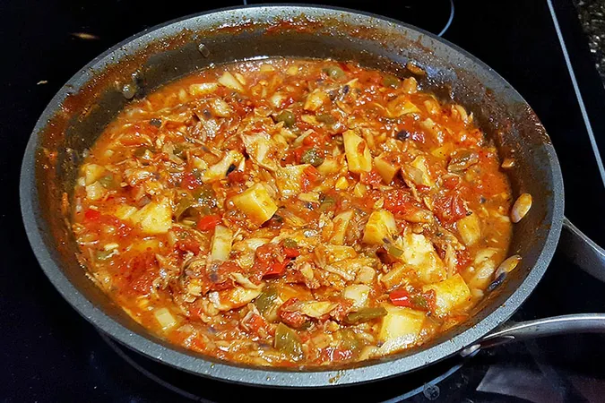 Bacalao a la Vizcaina