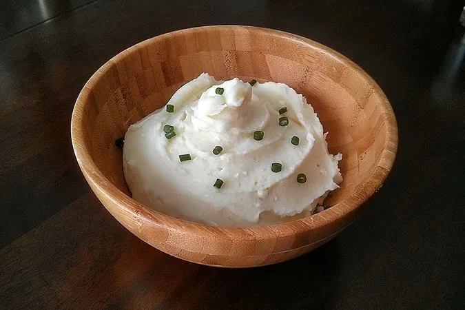 Puré de Papa con Queso Feta