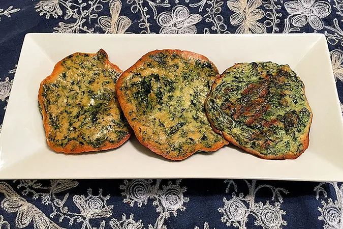 Torticas de Espinacas