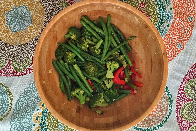 Vegetales Verdes Salteados